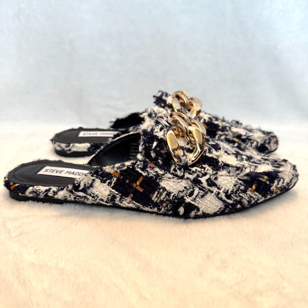 Steve Madden Finn Chain Pointed Toe Mule Nwot - image 3